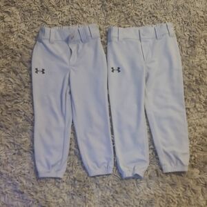 Under Armour Kids White Casual Bottoms